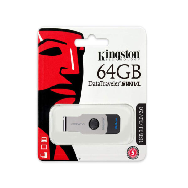 Kingston Data Traveler 64GB USB Flash Drive
