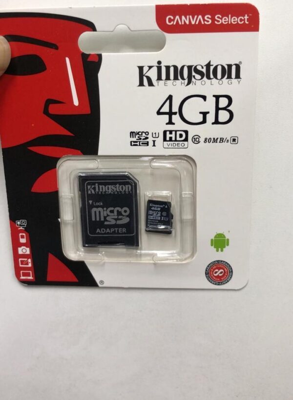 Kington Memory Card 4GB