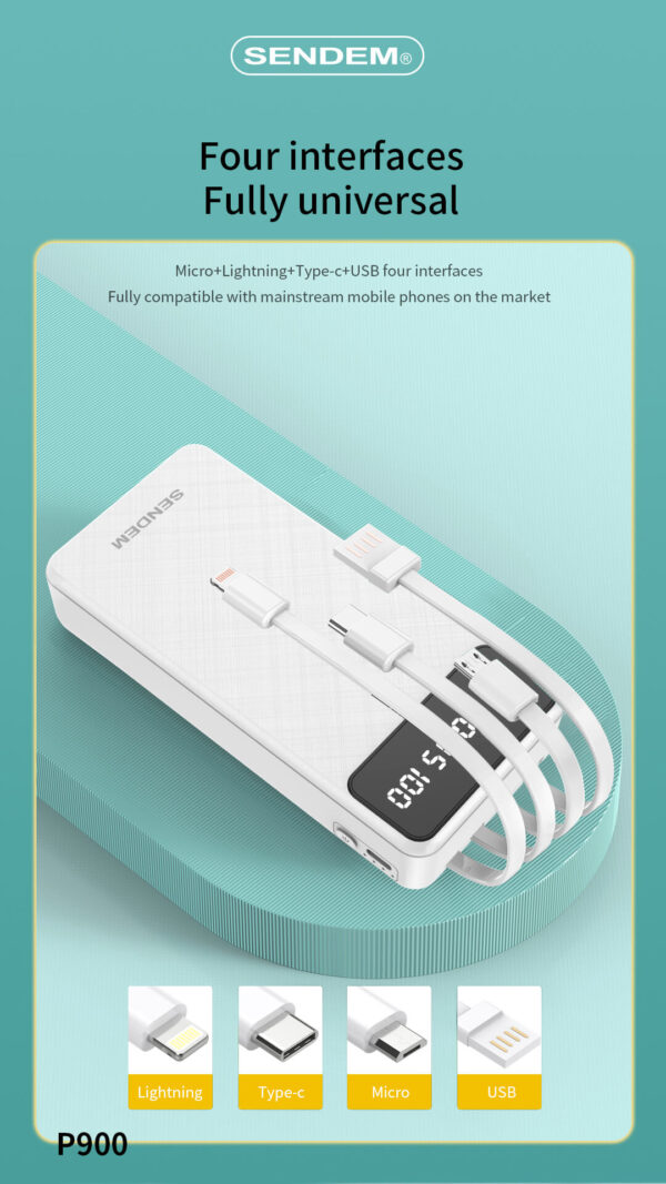 Sendem Power Bank 20000 mAh - P900