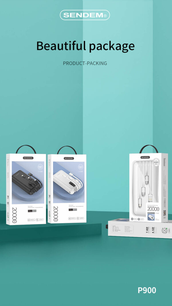 Sendem Power Bank 20000 mAh - P900