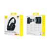 Baseus Bowie H1i Noise-Cancellation Wireless Headphones 100Hr Battery 
Cluster Black 1