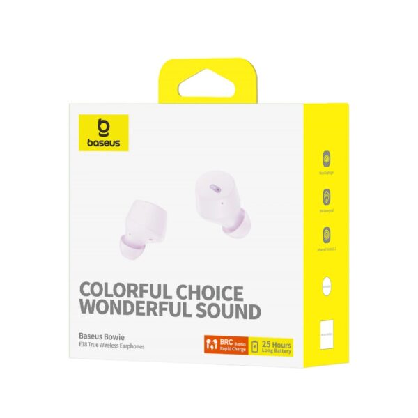 Baseus Bowie E18 True Wireless Earphones Star Purple