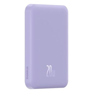 2026/06/1002385310.jpg Baseus Magnetic Mini Wireless 5000mAh 20W Fast Charge Power Bank Nebula Purple