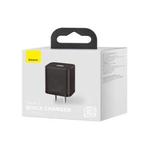 2026/06/1002385356.jpg Baseus Super Si Quick Charger 1C 20W CN 2 Pin Black