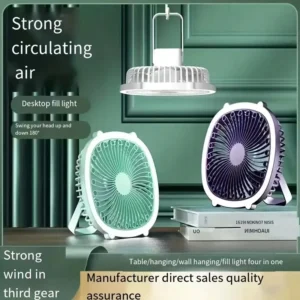 106 Reachable Mini Fan with Jupiter Light